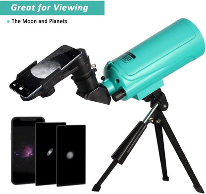 Maksutov Telescope with Tabletop Tripod & Phone Adapter - Mak60